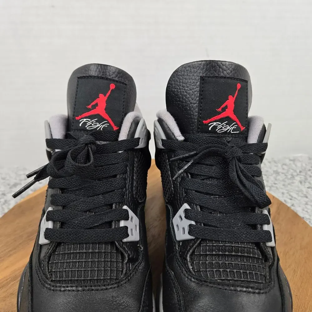 Jordan 4 Retro Kids 6y GS Bred Reimagined Casual Lifestyle Sneaker FQ7213-006